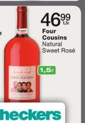 Four Cousins Natural Sweet Rose-1.5L