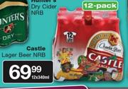 Castle Lager Beer NRB-12x340Ml