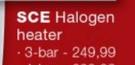 SCE 3 Bar Halogen Heater