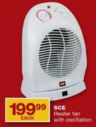 Sce Heater Fan With Oscillation
