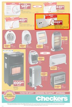 Checkers Eastern Cape : Small Appliances (21 Apr - 4 May 2014), page 3