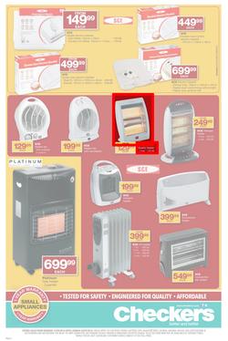 Checkers Eastern Cape : Small Appliances (21 Apr - 4 May 2014), page 3