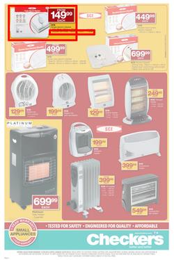 Checkers Eastern Cape : Small Appliances (21 Apr - 4 May 2014), page 3