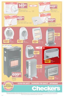 Checkers Eastern Cape : Small Appliances (21 Apr - 4 May 2014), page 3