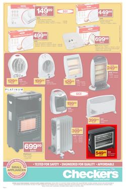 Checkers Eastern Cape : Small Appliances (21 Apr - 4 May 2014), page 3