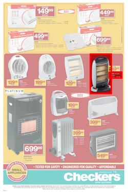 Checkers Eastern Cape : Small Appliances (21 Apr - 4 May 2014), page 3