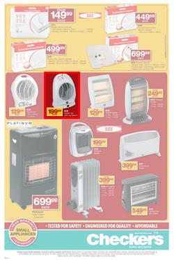 Checkers Eastern Cape : Small Appliances (21 Apr - 4 May 2014), page 3