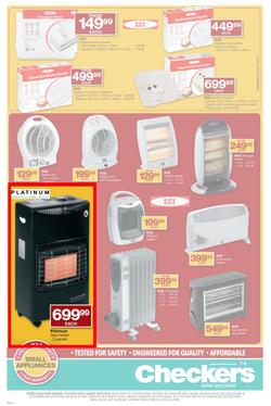 Checkers Eastern Cape : Small Appliances (21 Apr - 4 May 2014), page 3