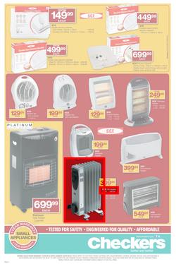 Checkers Eastern Cape : Small Appliances (21 Apr - 4 May 2014), page 3