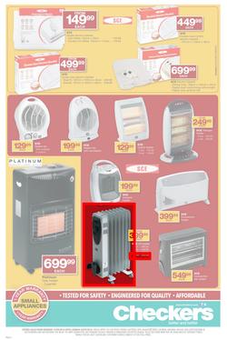 Checkers Eastern Cape : Small Appliances (21 Apr - 4 May 2014), page 3