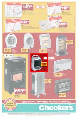Checkers Eastern Cape : Small Appliances (21 Apr - 4 May 2014), page 3