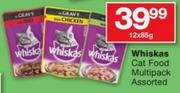 Whiskas Cat Food Multipack-12 x 85gm