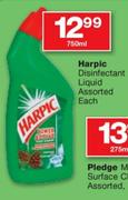 Harpic Disinfectant Liquid-750ml