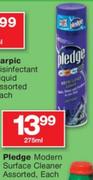   Pledge Modern Surface Cleaner Assorted-275ml