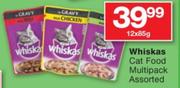 Whiskas Cat Food Multipack Assorted - 12 x 85g