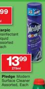 Pledge Modern Surface Cleaner assorted-275ml