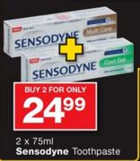Sensodyne Toothpaste-2x75ml