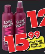 Easy Waves Banded Pack- 250ml Each