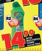 Dettol Multi-Purpose Cleaner Assorted- 750ml