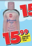 Johnson's Baby Oil - 125ml