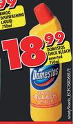 Domestos Thick Bleach Assorted- 750ml