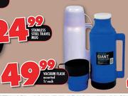 Vacuum Flask Assorted-1L Each