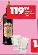 Amarula With 2 Glasses-750ml