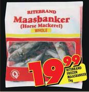 Ritebrand Frozen Maasbanker-1kg