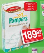 Pampers Premium care Weggooidoeke Jumbo Pack-Per Pak