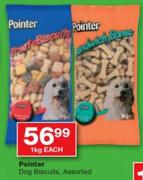 Pointer Dog Biscuits Assorted-1kg Each