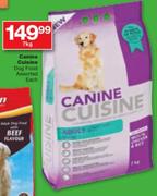 Canine Cuisine Dog Food Assorted-7kg