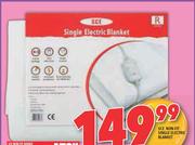Sce deals electric blanket