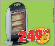 SCE 3-Bar Halogen Heater 1400W