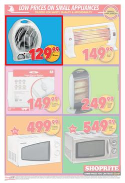 Shoprite Eastern Cape : Small Appliance (26 May - 8 Jun 2014), page 3