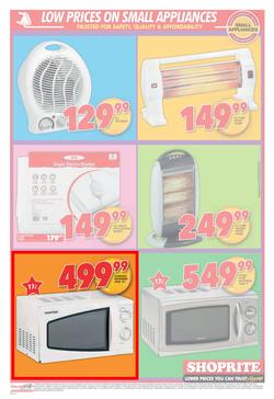 Shoprite Eastern Cape : Small Appliance (26 May - 8 Jun 2014), page 3