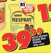 Nestle Nespray Instant Milk Powder Sachet-500g