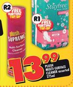 Plush Multi-Surface Cleaner Assorted-275ml