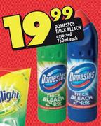 Domestos Thick Bleach Assorted-750ml Each