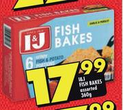 I&J Fish Bakes Assorted-360g