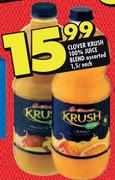 Clover Krush 100% Juice Blend Assorted-1.5L Each