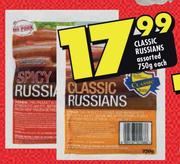 Classic Russians Assorted-750g Each