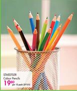 Staedtler Colour Pencils-Per 12 Pack