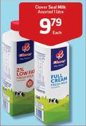 Clover Seal Milk-1Ltr Each