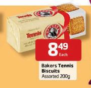 Bakers Tennis Biscuits -200g Each