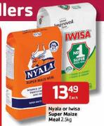 Nyala Or Iwisa Super Maize Meal -2.5Kg Each