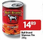 Bull Brand Viennas Tin -390g Each
