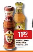 Nando's Peri-Peri Sauce Assorted - 125ml Each