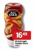 All Gold Light Tomato Sauce - 500ml