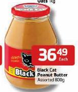 Black Cat Peanut Butter-800gm Each
