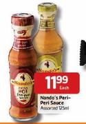  Nando's Peri-Peri Sauce -125ml Each